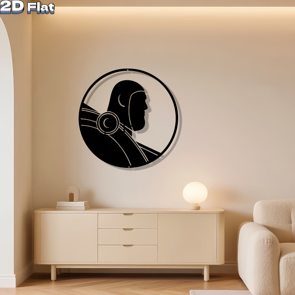 Tech Office Wall Art - CIFbuy ModernRobot Metal Duvar Sanatı Demir