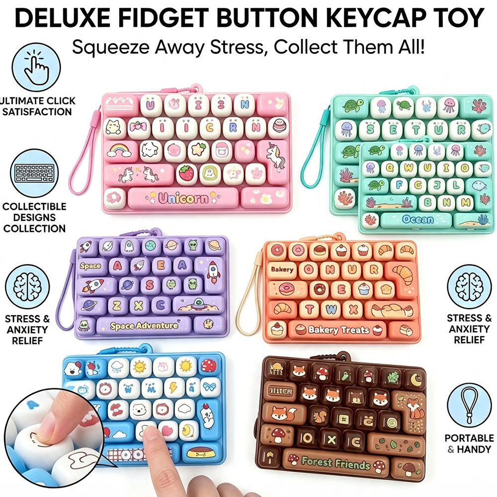 Office Tech Setup - Mekanik Klavye Anahtarlık 26 Tuşlu Klavye