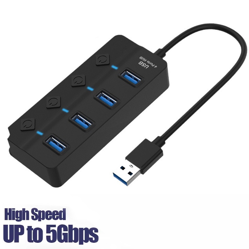 Multi Port Usb Hub - USB Hub USB 3.0 Güç Adaptörü