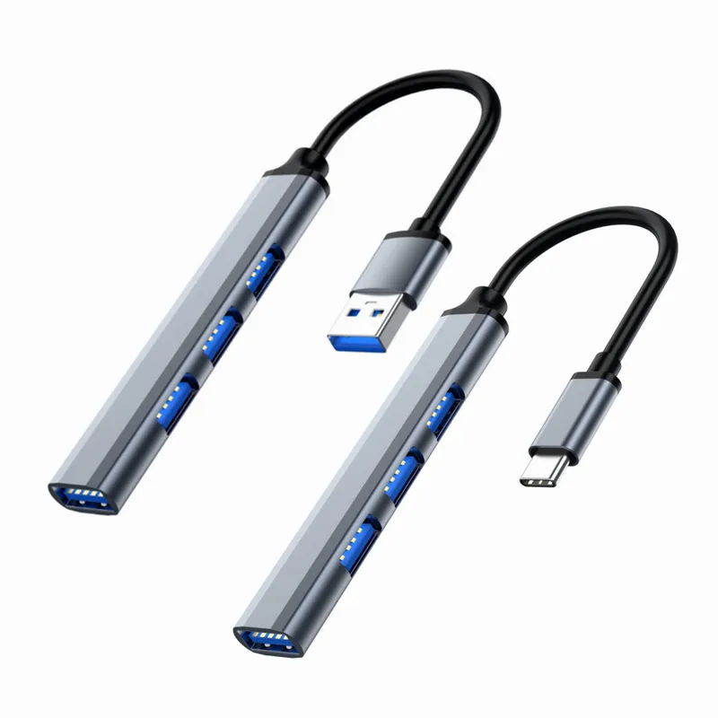 Multi Port Usb Hub - MacBook/Huawei/Xiaomi/Lenovo ve Mor-Plug&Play-Ultra İnce PC Aksesuarı