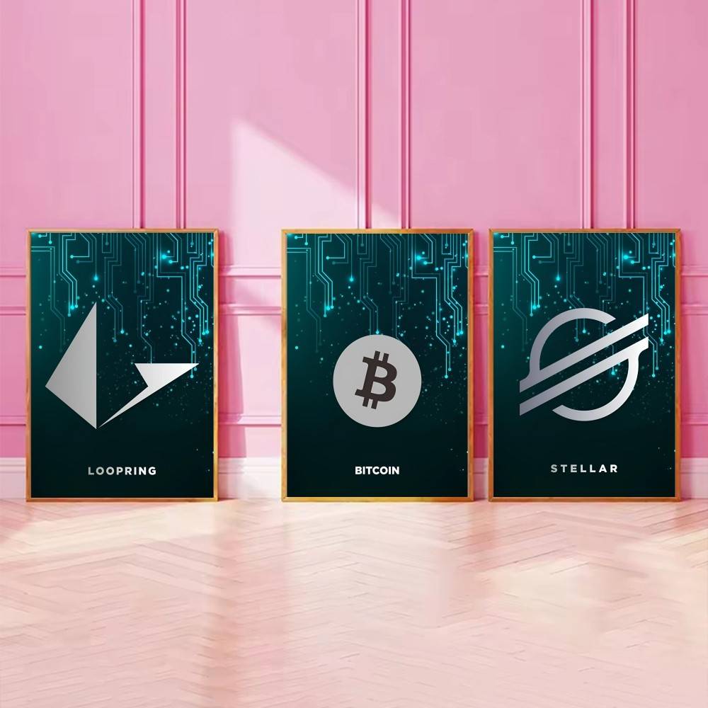 Teknoloji Devresi Kripto Sembo - Tech Office Wall Art incelemesi ve fiyatı