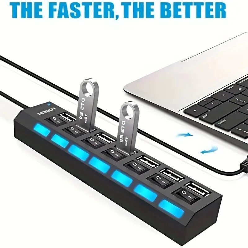 Yüksek Hızlı 4/7 Bağlantı Nokt - Multi Port Usb Hub incelemesi ve fiyatı