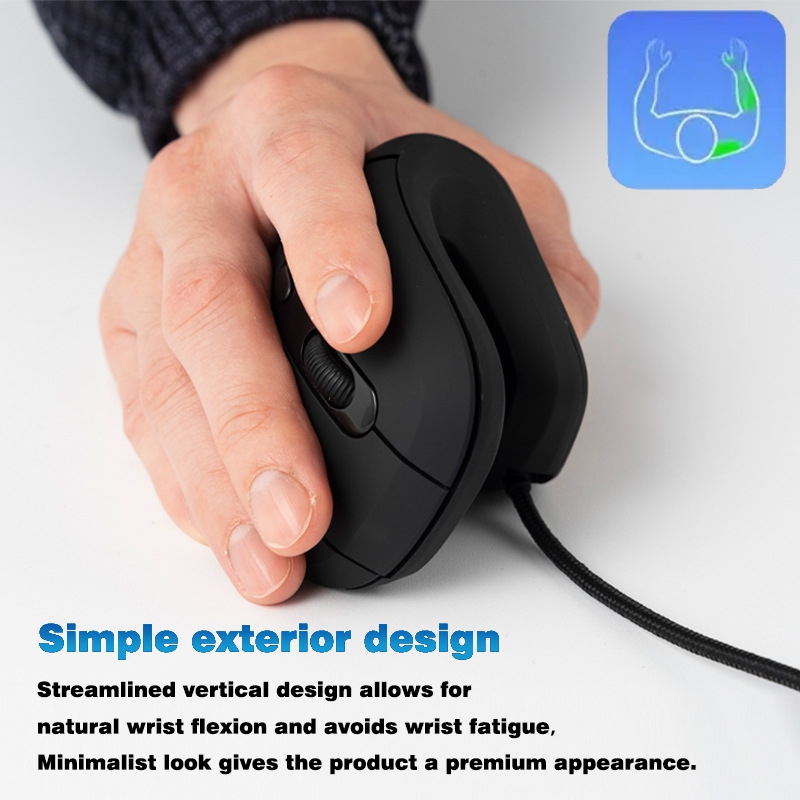 Ergonomik Şarj Edilebilir Mous - Ergonomic Mouse Vertical incelemesi ve fiyatı