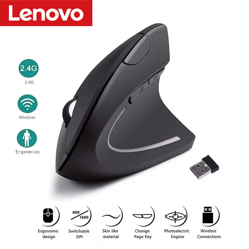 Lenovo Kablosuz Dikey Fare 2.4 - Ergonomic Mouse Vertical incelemesi ve fiyatı