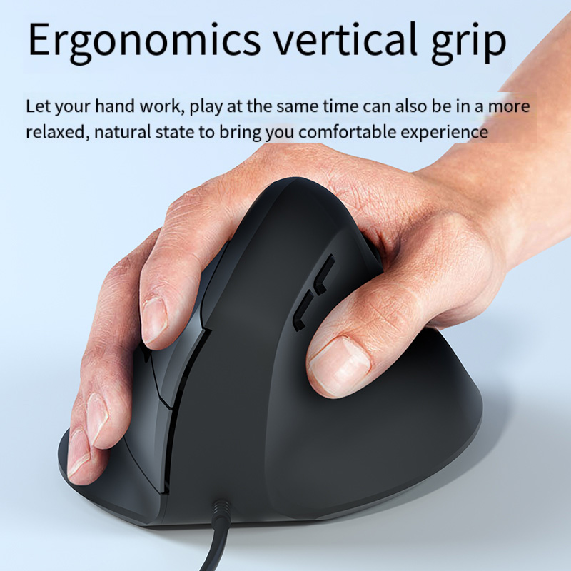 Kablolu sağ el dikey RGB fare  - Ergonomic Mouse Vertical incelemesi ve fiyatı