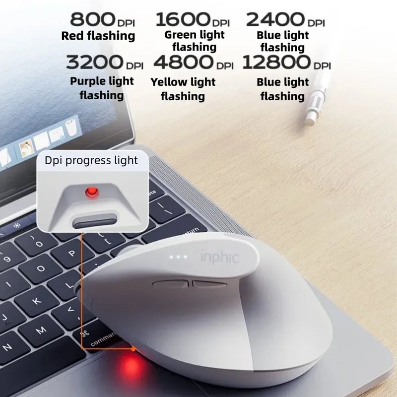 Inphic X9 PRO Dikey Kablosuz M - Ergonomic Mouse Vertical incelemesi ve fiyatı