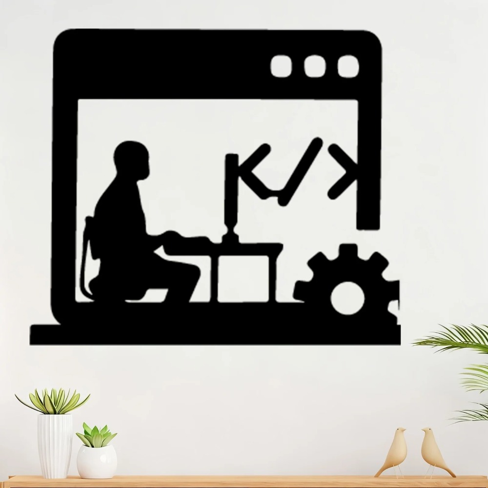 Modern Kod Ustası Metal Duvar  - Tech Office Wall Art incelemesi ve fiyatı