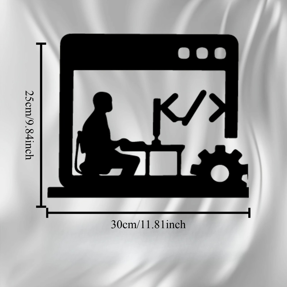 Modern Kod Ustası Metal Duvar  - Tech Office Wall Art incelemesi ve fiyatı