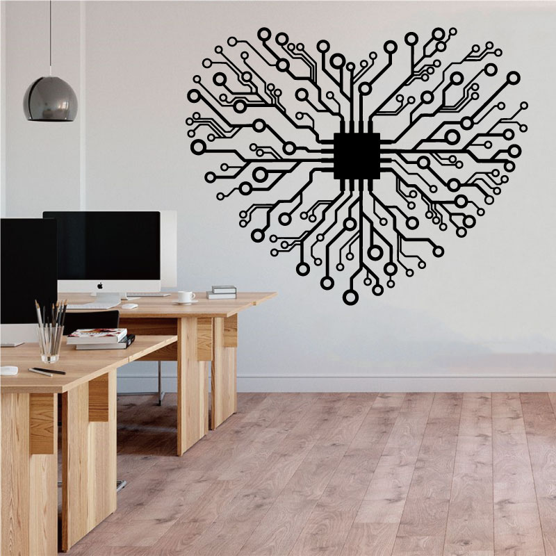 Aşk Çip Teknik Şirket Ofis Vin - Tech Office Wall Art incelemesi ve fiyatı