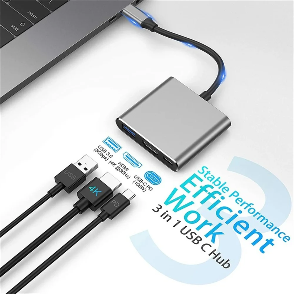 USB C HUB 3'ü 1 Arada Çoklu Po - Multi Port Usb Hub incelemesi ve fiyatı