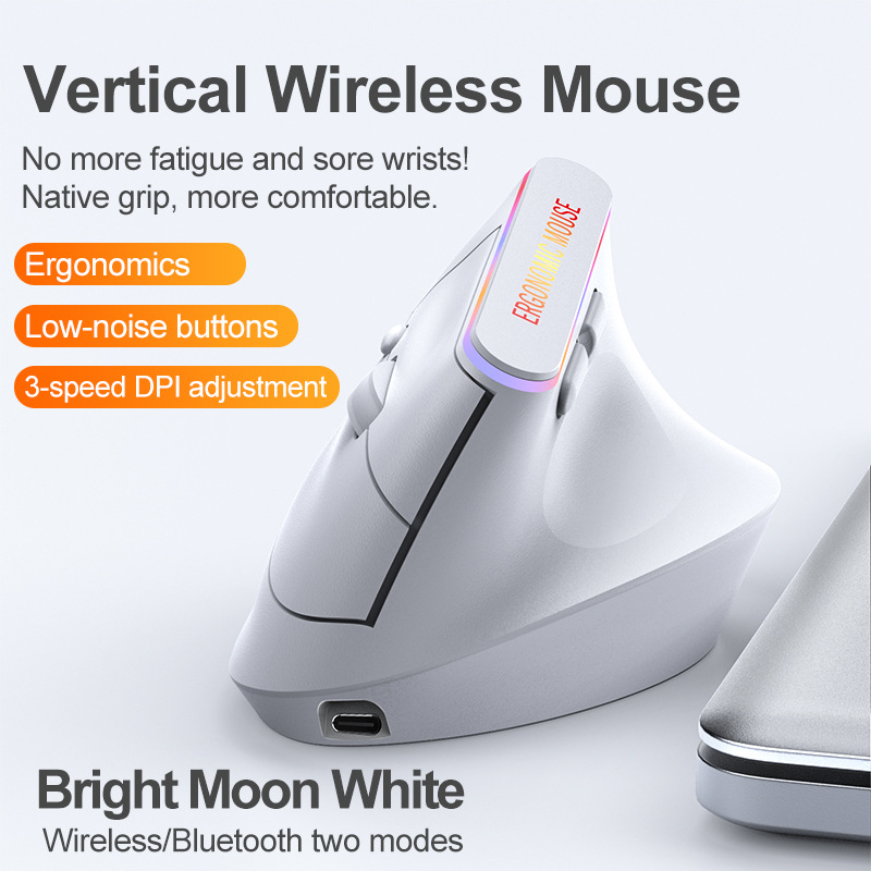 Taşınabilir Dikey Kablosuz Far - Ergonomic Mouse Vertical incelemesi ve fiyatı