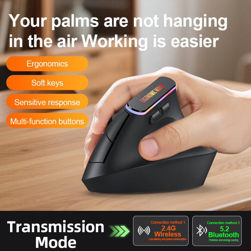 Taşınabilir Dikey Kablosuz Far - Ergonomic Mouse Vertical incelemesi ve fiyatı