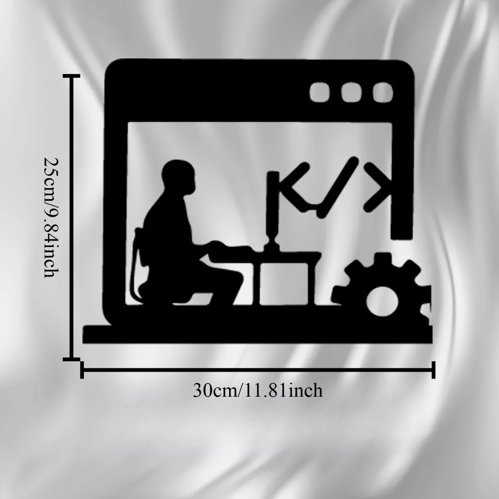 CIFBUY Metal Duvar Sanatı Prog - Tech Office Wall Art incelemesi ve fiyatı